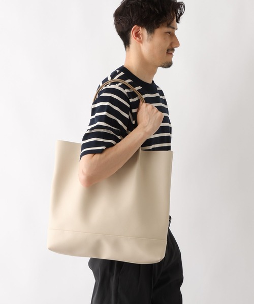 GLOBAL WORK（グローバルワーク）の「軽量ジャストポケットA4トート/115584（トートバッグ・メンズ・ブラック系その他/ブラック/ベージュ/ネイビー/グレー/オフホワイト・FREE）」の22枚目の写真