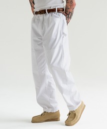 デッキーズ ホワイト ダブルニーペインターパンツ野村訓市 デッキーズ