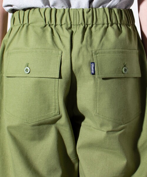 GLOSTER（グロスター）の「【GLOSTER/グロスター】ミリタリー イージー ベイカーパンツ リネン/麻（その他パンツ・メンズ・ベージュ/ネイビー/カーキ・S/M/L）」の18枚目の写真