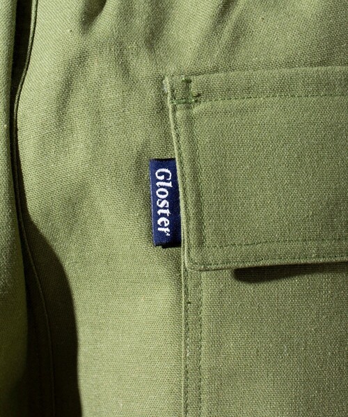 GLOSTER（グロスター）の「【GLOSTER/グロスター】ミリタリー イージー ベイカーパンツ リネン/麻（その他パンツ・メンズ・ベージュ/ネイビー/カーキ・S/M/L）」の19枚目の写真