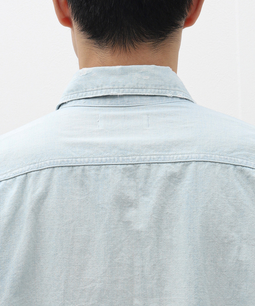 marka(マーカ)の「MARKA / マーカ DAMAGE SHIRT(シャツ/ブラウス・メンズ・ブラック/ブルー・2/3)」の8枚目の写真