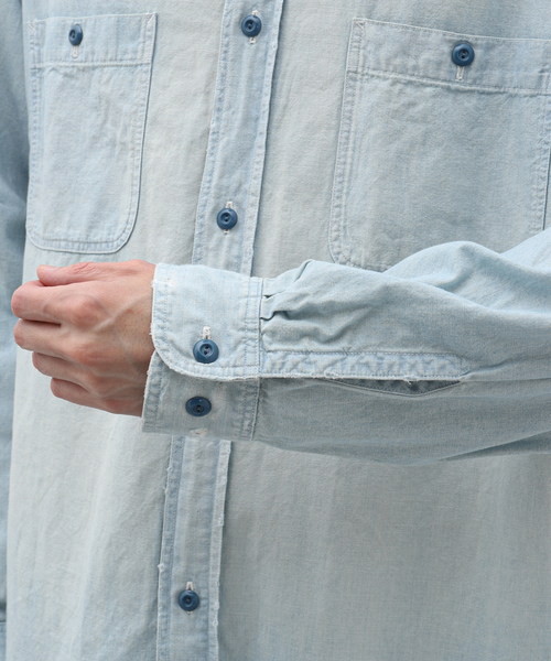 セール】MARKA / マーカ DAMAGE SHIRT（シャツ/ブラウス）｜marka