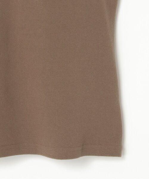 VENCEEXCHANGE（ヴァンスエクスチェンジ）の「スムース天竺アメスリタンクトップ（タンクトップ・レディース・ブラック/ベージュ/ブラウン/オフホワイト・FREE）」の16枚目の写真