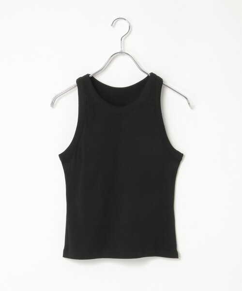 VENCEEXCHANGE（ヴァンスエクスチェンジ）の「スムース天竺アメスリタンクトップ（タンクトップ・レディース・ブラック/ベージュ/ブラウン/オフホワイト・FREE）」の5枚目の写真