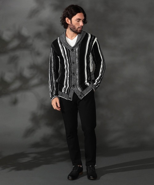 HIDEAWAYS NICOLE（ハイダウェイニコル）の「オトカリテ２WAYストレッチイージーパンツ（スラックス・メンズ・チャコールグレー/ブラック/ネイビー・SMALL/X-LARGE/LARGE/MEDIUM）」の5枚目の写真