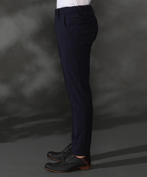 HIDEAWAYS NICOLE（ハイダウェイニコル）の「オトカリテ２WAYストレッチイージーパンツ（スラックス・メンズ・チャコールグレー/ブラック/ネイビー・SMALL/X-LARGE/LARGE/MEDIUM）」の8枚目の写真