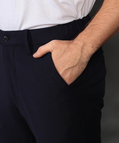 HIDEAWAYS NICOLE（ハイダウェイニコル）の「オトカリテ２WAYストレッチイージーパンツ（スラックス・メンズ・チャコールグレー/ブラック/ネイビー・SMALL/X-LARGE/LARGE/MEDIUM）」の11枚目の写真