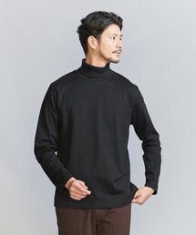 BEAUTY&YOUTH UNITED ARROWS(ビューティーアンドユースユナイテッドアローズ)の【WEB限定 WARDROBE SMART】 クリア ガスコットン タートルネック カットソー【抗菌・防臭】(Tシャツ/カットソー)