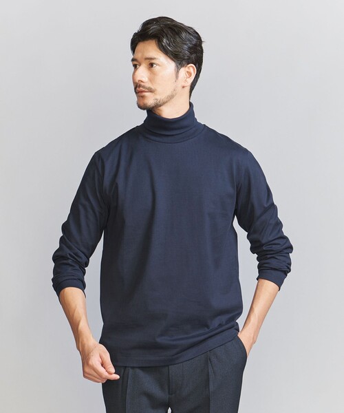 WEB限定 WARDROBE SMART】 クリア ガスコットン タートルネック