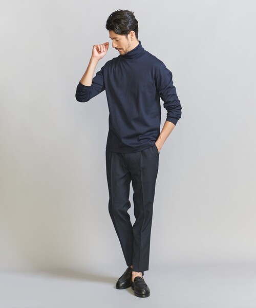 WEB限定 WARDROBE SMART】 クリア ガスコットン タートルネック