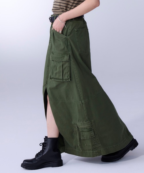 セール】カーゴ マキシスカート（スカート）｜GAP（ギャップ）の