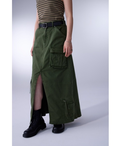【関税込み】Youth グレー カーゴポケット マキシスカート セール】カーゴ マキシスカート(スカート)|GAP(ギャップ)の