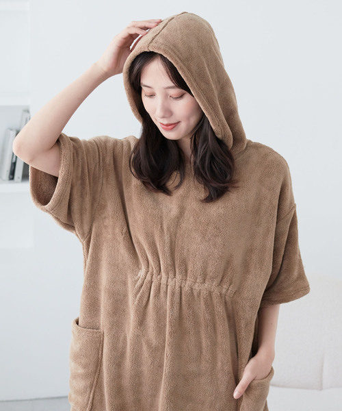 cross marche（クロスマルシェ）の「【MUSEE】フード付き湯上り