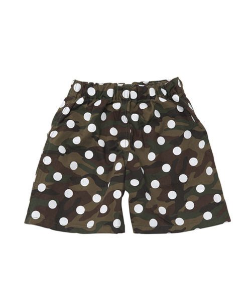 XLARGE KIDS（エクストララージキッズ）の「COTTON SHORTS DOTS（その他パンツ・キッズ・カモフラージュ/インディゴブルー・7T/5T/2T/8T）」の4枚目の写真