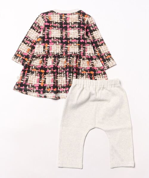 【セール】ふわふわ裏毛ツィードｂａｂｙセット（その他ベビーウェア）｜maarook（マルーク）