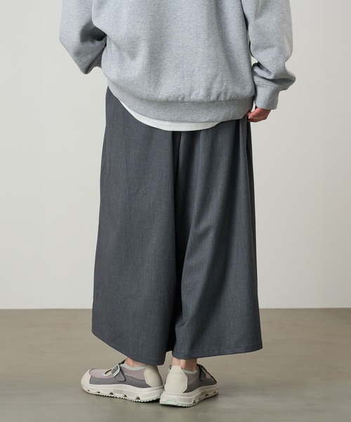 Exclusive】STRETCH GABARDINE FLARE PANT｜ストレッチギャバジン