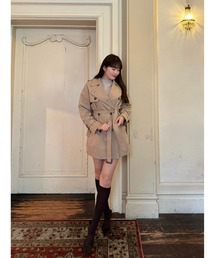 ジャケット・アウター Her lip to Noble Short Trench Coat 86906336b_b_12_215.jpg