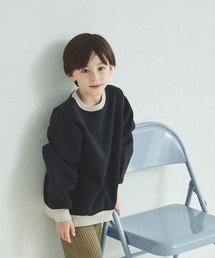 カラー　kollar スウェット　トレーナー　ブラック　u6615a 人気ブランド【KOLOR/カラー】よりP/R/P MIX V-NECK SWEAT/Pe