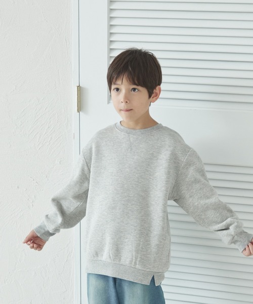 pairmanon(ペアマノン)の「【ぬくふわ】裏起毛 ユニセックス 配色切り替え アソートスウェット(スウェット・キッズ・ライトグリーン/レッド/ブラック系その他/ブルー/グレー/ピンク/ブラウン/ブラック系その他2/ピンク系その他/ブラック/ブルー系その他3/ピンク系その他3/ベージュ/ピンク系その他2/グリーン系その他2/グリーン系その他/ブルー系その他/ブルー系その他2/カーキ/ピンク系その他5/ピンク系その他4/ベージュ系その他2/ブラック系その他4/ベージュ系その他3/ブラック系その他3/ブラウン系その他/ブルー系その他4・110/120/150/100/90/140/130)」の6枚目の写真