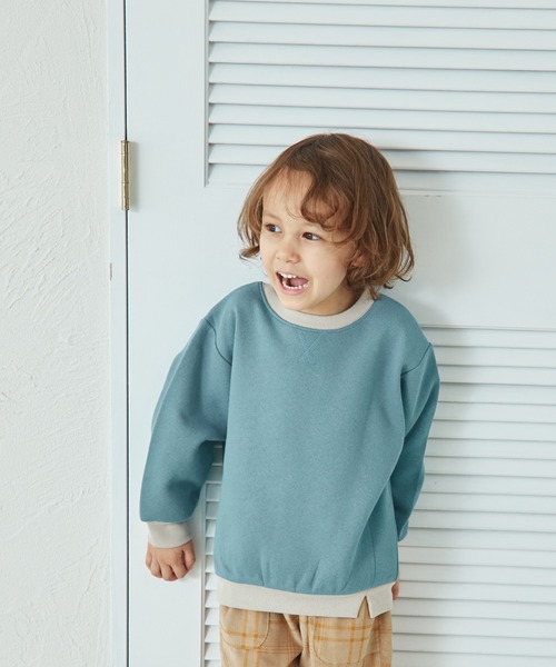 pairmanon(ペアマノン)の「【ぬくふわ】裏起毛 ユニセックス 配色切り替え アソートスウェット(スウェット・キッズ・ライトグリーン/レッド/ブラック系その他/ブルー/グレー/ピンク/ブラウン/ブラック系その他2/ピンク系その他/ブラック/ブルー系その他3/ピンク系その他3/ベージュ/ピンク系その他2/グリーン系その他2/グリーン系その他/ブルー系その他/ブルー系その他2/カーキ/ピンク系その他5/ピンク系その他4/ベージュ系その他2/ブラック系その他4/ベージュ系その他3/ブラック系その他3/ブラウン系その他/ブルー系その他4・110/120/150/100/90/140/130)」の18枚目の写真