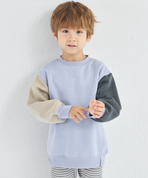 pairmanon(ペアマノン)の「【ぬくふわ】裏起毛 ユニセックス 配色切り替え アソートスウェット(スウェット・キッズ・ライトグリーン/レッド/ブラック系その他/ブルー/グレー/ピンク/ブラウン/ブラック系その他2/ピンク系その他/ブラック/ブルー系その他3/ピンク系その他3/ベージュ/ピンク系その他2/グリーン系その他2/グリーン系その他/ブルー系その他/ブルー系その他2/カーキ/ピンク系その他5/ピンク系その他4/ベージュ系その他2/ブラック系その他4/ベージュ系その他3/ブラック系その他3/ブラウン系その他/ブルー系その他4・110/120/150/100/90/140/130)」の20枚目の写真