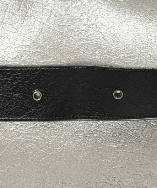 PBLIM(ページボーイリム)の「PBLIM/バイカラートートバッグ(トートバッグ・レディース・シルバー/ブラック・FREE)」の16枚目の写真