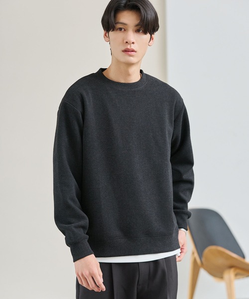 DOUDOU 長袖 スウェット ロゴ ダークグレー DOUDOU 長袖 スウェット ロゴ ダークグレー DOUDOU 長袖 スウェット