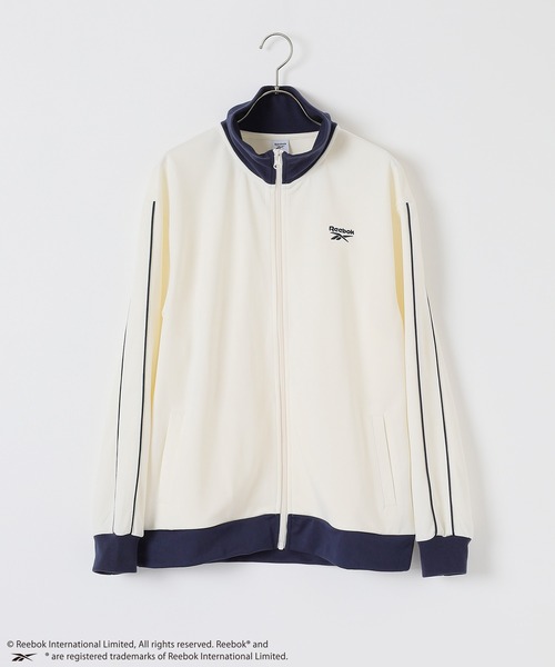 Honeys（ハニーズ）の「リーボック／ジャケット（ジャージ・レディース・ネイビー/ホワイト/ブラック・S/M/L）」の11枚目の写真