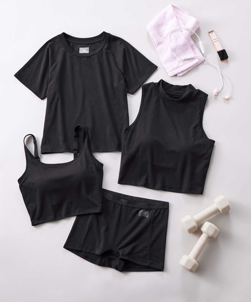 BODY WILD(ボディーワイルド)の「BODY WILD/ボディワイルド STANDARD クルーネックTシャツ(Tシャツ/カットソー・レディース・ブラック/ベージュ系その他/ブルー系その他・MEDIUM/LARGE)」の20枚目の写真