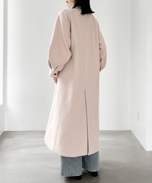 【セール】2WAYステンカラーロングコート 139052（ステンカラーコート）｜Heather（ヘザー）