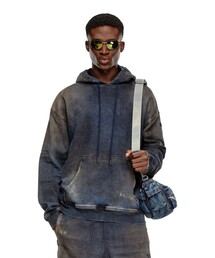 DIESEL（ディーゼル）の「メンズ スウェット パーカー デニム