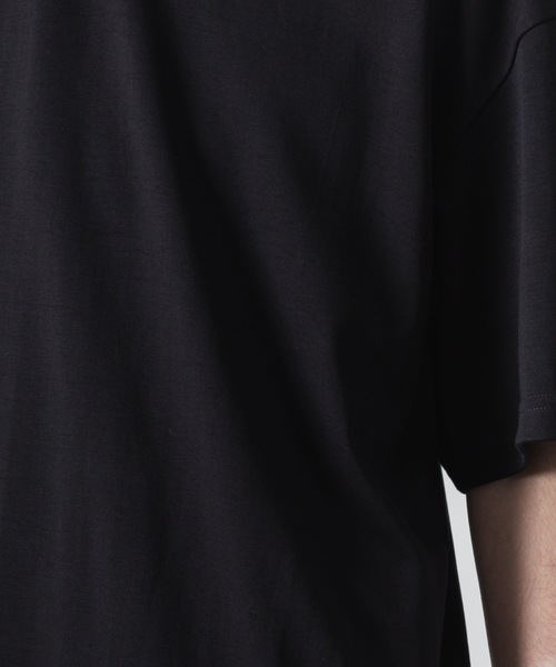 ATTACHMENT(アタッチメント)の「コットン ダブルフェイス オーバーサイズド S/S/ TEE / COTTON DOUBLE FACE OVERSIZED S/S TEE(Tシャツ/カットソー・メンズ・ホワイト/ブラック/グレー/ダークグレー/ライトブラウン・1/3/2)」の10枚目の写真