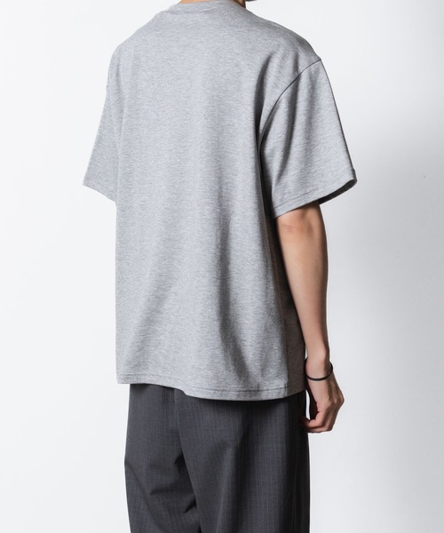 ATTACHMENT(アタッチメント)の「コットン ダブルフェイス オーバーサイズド S/S/ TEE / COTTON DOUBLE FACE OVERSIZED S/S TEE(Tシャツ/カットソー・メンズ・ホワイト/ブラック/グレー/ダークグレー/ライトブラウン・1/3/2)」の18枚目の写真