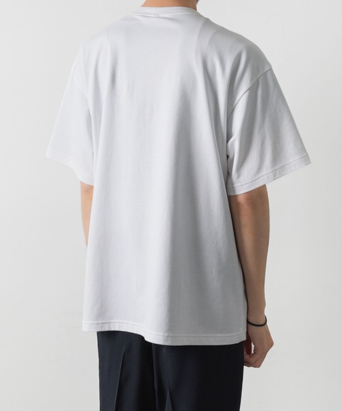 ATTACHMENT(アタッチメント)の「コットン ダブルフェイス オーバーサイズド S/S/ TEE / COTTON DOUBLE FACE OVERSIZED S/S TEE(Tシャツ/カットソー・メンズ・ホワイト/ブラック/グレー/ダークグレー/ライトブラウン・1/3/2)」の14枚目の写真