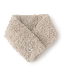 index | ビジュー付きファーティペット(ストール/ショール)