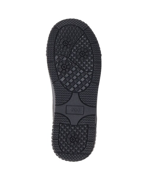 SHOO・LA・RUE（シューラルー）の「◆【リンク/男女兼用】はきぐちニットブーツ（ブーツ・キッズ・アイボリー/ブラック・20/22/21）」の5枚目の写真