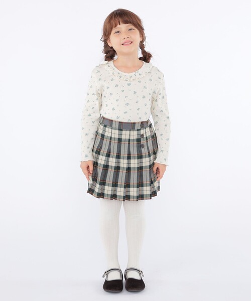 【セール】SHIPS KIDS:100～130cm / チェック プリーツ スカート（スカート）｜SHIPS（シップス）