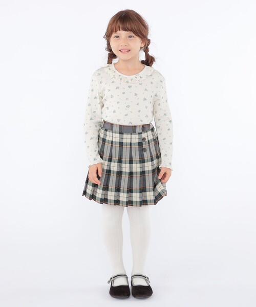 【セール】SHIPS KIDS:100～130cm / チェック プリーツ スカート（スカート）｜SHIPS（シップス）