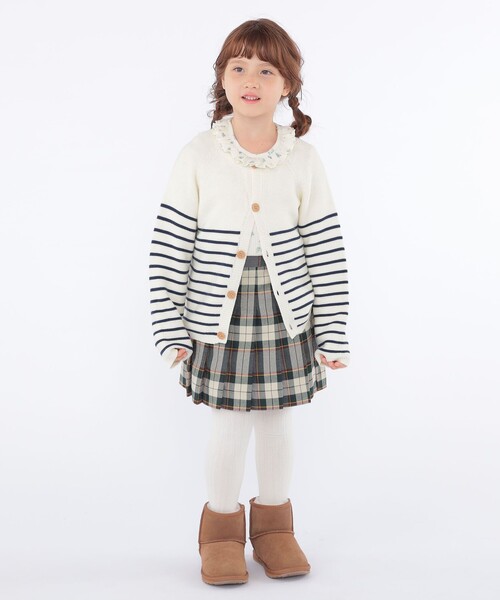 【セール】SHIPS KIDS:100～130cm / チェック プリーツ スカート（スカート）｜SHIPS（シップス）