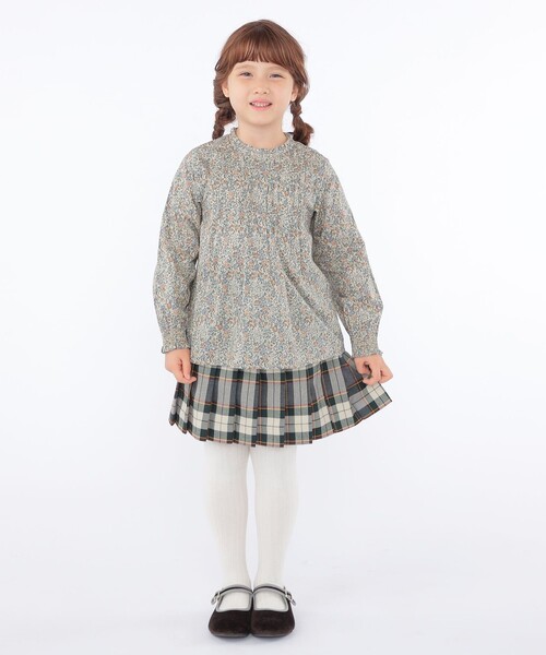 【セール】SHIPS KIDS:100～130cm / チェック プリーツ スカート（スカート）｜SHIPS（シップス）