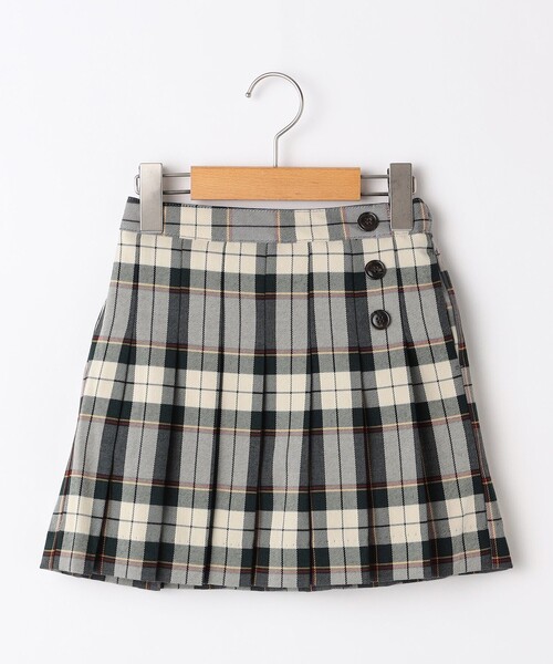 【セール】SHIPS KIDS:100～130cm / チェック プリーツ スカート（スカート）｜SHIPS（シップス）