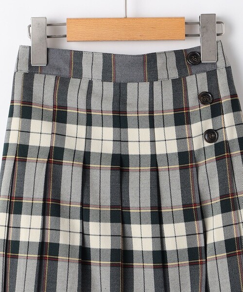 【セール】SHIPS KIDS:100～130cm / チェック プリーツ スカート（スカート）｜SHIPS（シップス）