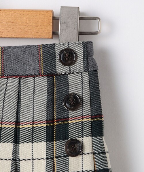 【セール】SHIPS KIDS:100～130cm / チェック プリーツ スカート（スカート）｜SHIPS（シップス）