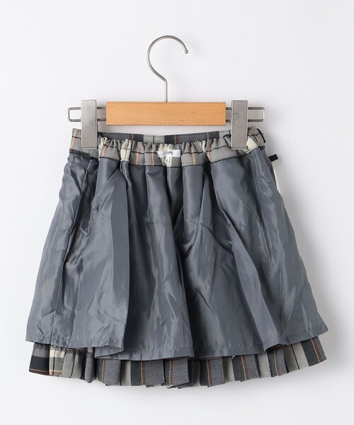 【セール】SHIPS KIDS:100～130cm / チェック プリーツ スカート（スカート）｜SHIPS（シップス）