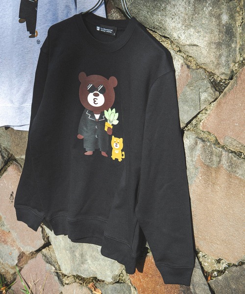 【セール】The Wonderful! design works. / パリ ベアー クルーネック スウェット（スウェット）｜The Wonderful! design works（ザワンダフルデザインワークス）
