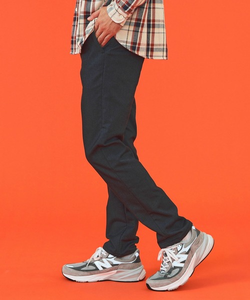 EDWIN(エドウィン)の「EDWIN エドウィン WILD FIRE チノパンツ トラウザー 暖パンツ ストレッチ 裏起毛(チノパンツ・メンズ・ブラック系その他/ベージュ/インディゴブルー/チェック・X-SMALL/SMALL/MEDIUM/LARGE/X-LARGE)」の6枚目の写真