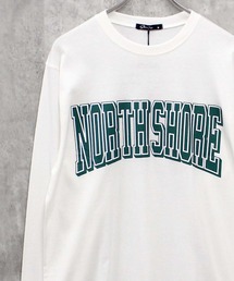プリント 長袖Tシャツ