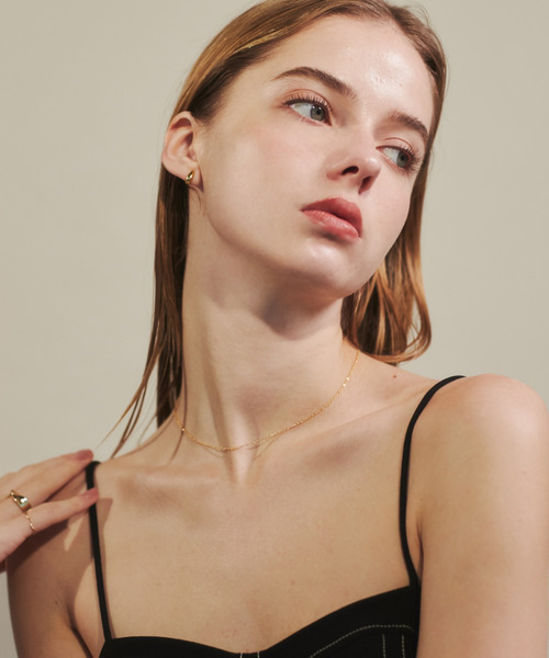 ciite' surgical stainless（シーテサージカルステンレス）の「【 金属アレルギー対応 】 シンプルチェーンネックレス サージカルステンレス（ネックレス・レディース・ゴールド/シルバー/ピンクゴールド・FREE）」の21枚目の写真