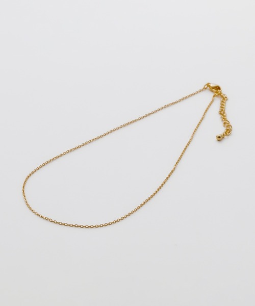 ciite' surgical stainless（シーテサージカルステンレス）の「【 金属アレルギー対応 】 シンプルチェーンネックレス サージカルステンレス（ネックレス・レディース・ゴールド/シルバー/ピンクゴールド・FREE）」の12枚目の写真