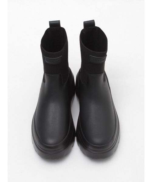 HUNTER(ハンター)の「【HUNTER】REFINED EXPLORER CHELSEA FLATFORM BOOT(ブーツ・レディース・ブラック・36/37)」の3枚目の写真